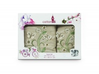 Набор полотенец подарочный Vianna от интернет-магазина Галактика текстиля Набор полотенец подарочный Vianna фотография