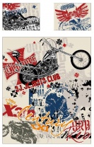 Фотография Постельное белье Мотоцикл Honda