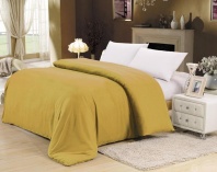 Пододеяльник однотонный Горчичный купить в интернет магазине||Галактика текстиля Фотография Пододеяльник однотонный Горчичный