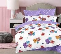 Постельное белье Фиалка лаванда изображение