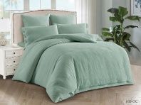 Постельное бельё Cleo жаккард Зелёное изображение