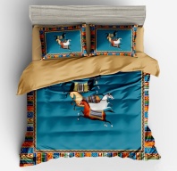 Постельное белье Фамильное Скачки изображение