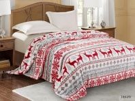 Фотография Плед Новогодние олени