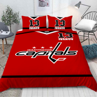 Постельное белье Washington Capitals от интернет-магазина Галактика текстиля Фотография Постельное белье Washington Capitals