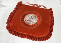 Подушка для стула Гобелен Tango рыжая фотография