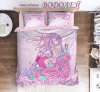 Постельное белье Водолей розовое купить в интернет магазине||Галактика текстиля Фото Постельное белье Водолей розовое
