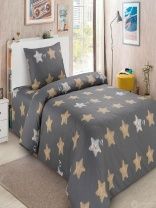 Постельное белье Созвездия 1.5 спальное купить в интернет магазине||Галактика текстиля Изображение Постельное белье Созвездия 1.5 спальное